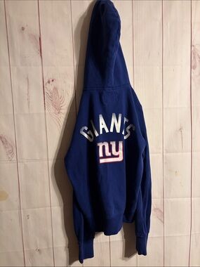 Victoria's Secret Vintage PINK x NFL Collection New York Giants Fleece Zip-up